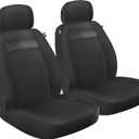Dickies 2-Piece Ortega Truck Seat Covers, Tear-Resistant Seat Covers for Trucks  Black