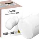 Aqara Presence Sensor FP300 Wireless 5-in-1 Motion Sensor with mmWave, PIR, Light, Temperature & Humidity Detection, Thread & Zigbee, Supports HomeKit, Home Assistant, Alexa, Google Home