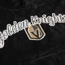 FOCO Women's NHL Team Logo Fashion Velour Hooded Sweatshirt