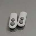 2Pcs Mini Bag Sealer, Rechargeable Heat Sealing Machine, 2 in 1 Chip Bag Sealer with Cutter and Magnet, Portable Bag Resealer Machine, Handheld Food Sealer for Snack Plastic Bags Food Storage, White