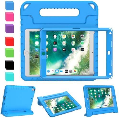AVAWO Kids Case for iPad 9.7 2017/2018 & iPad Air 2 with Built-in Screen Protector - Light Weight Shock Proof Convertible Handle Stand Friendly Kids Cover for 9.7 iPad 5th & 6th Gen, Blue AVAWO Kids Case for iPad 9.7 2017/2018 & iPad Air 2 with Built-in Screen Protector - Light Weight Shock Proof Convertible Handle Stand Friendly Kids Cover for 9.7 iPad 5th & 6th Gen, Blue