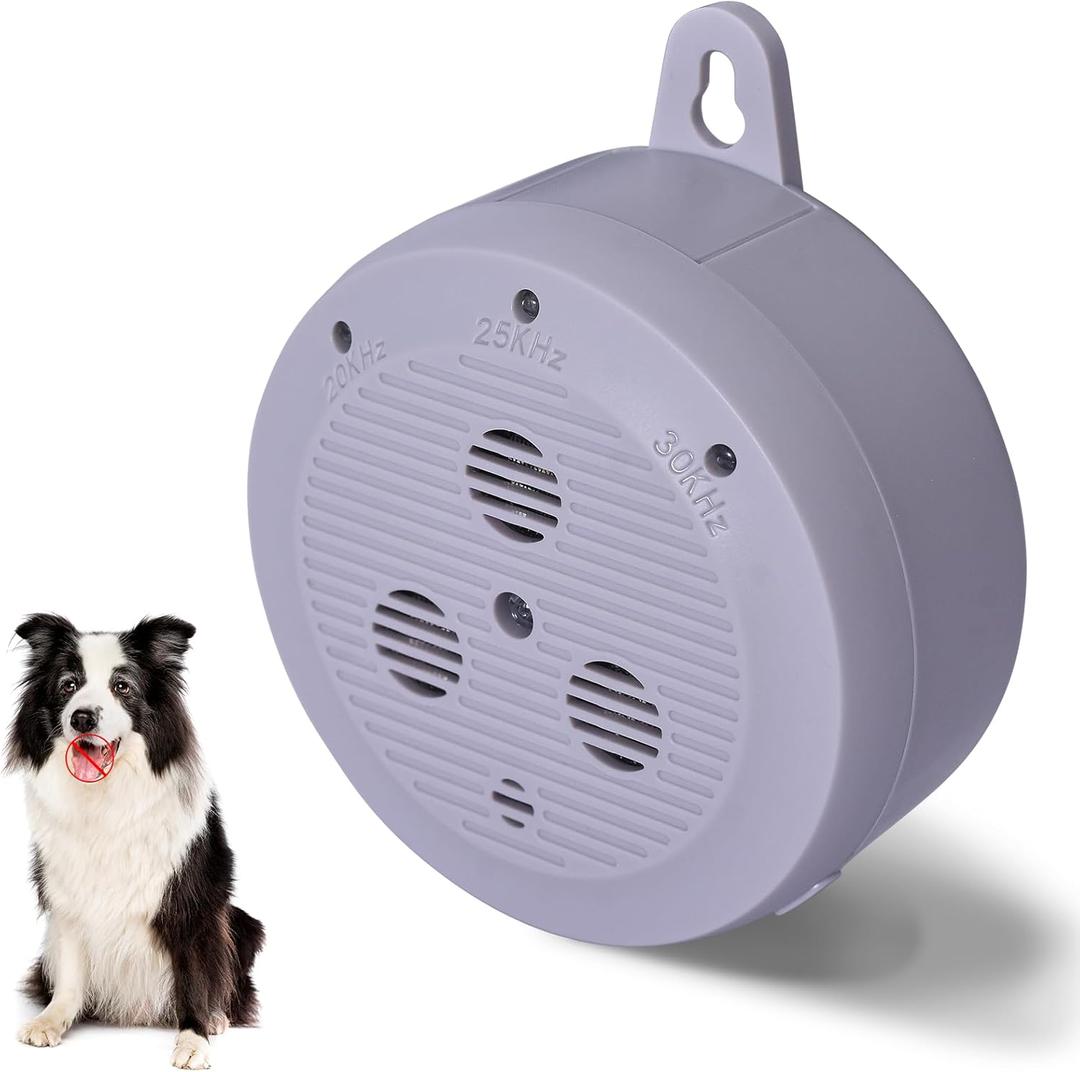 Anti Barking Device for Dogs,Smart Dog Bark Deterrent Devices,Dog Clicker for Training,3 Modes Ultrasonic Bark Box Long Range Ultrasonic 35ft Safe for Human & Dogs