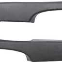 Interior Pull Door Handle, Compatible with 2003-2019 Chevy Express, GMC Savana 1500 2500 3500, Complete Armrest (Pewter Grey), Front Left Driver & Right Passenger Side | Replace# 25750064,10388389 (Gray)