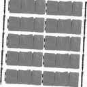 Happyyami Imitation Flexible Garden Edging Border for Flower Beds Landscape Design Easy to Install Fencing (Gray)