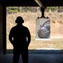 23x35 Inch Shooting Targets,Paper Silhouette Shooting Targets for Indoor and Outdoor Use, Range,Suitable for Handguns,Pistols,Rifles,Airguns,Pellet Gun,BB Guns (14x21 inches(Turkey))