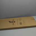 Large Acacia Serving Board with Metal Handles, 36 x 12 Inch Rectangular Charcuterie Board, Natural Wood Server Platter for Meat, Cheese Boards, and Party Appetizers, Extra Long Wooden Tray, 3ft