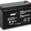 Casil CA1280 12v 8ah F2 GT12080-HG Alarm Battery Verizon Fios Replacement Replaces GoldTop HG Battery