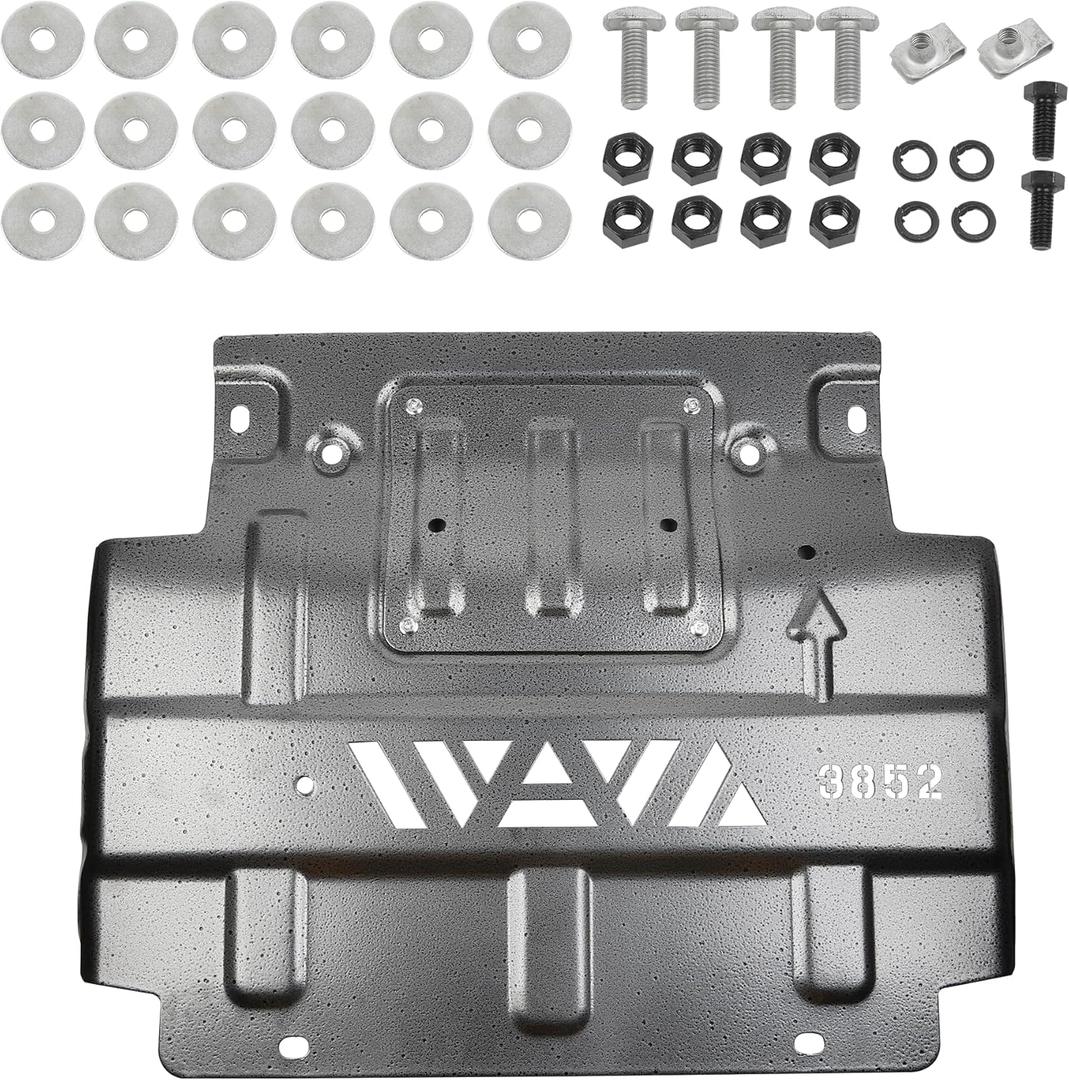 Dasbecan Front Lower Engine Splash Shield Compatible with 2015-2022 Ford F-150 F150 2.7L 3.3L 3.5L F150 Splash Guard OEM Replacement #FL3Z-5D032-D FL3Z5D032D