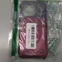 Vinich for iPhone 17 Pro Wallet Case with Card Holder, RFID Blocking Credit Slots Kickstand Shockproof Phone Cover Fit for iPhone 17 Pro 6.3" Wine Red