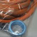 Garden Hose 100ft Non-Expanding, Burst-Proof Flexible Water Hose with Thickened TPE Core & Round Braided Polyester, Kink-Free & Lightweight for Yard and Camper.