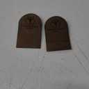 Premium Adjustable Orthopedic Heel Lift - Made in The USA - for Heel Pain and Leg Length Discrepancies - Large Pack of 2 Brown