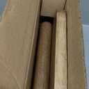 Solid Wooden Stool 9.3''H Wooden Plants Stand Wooden Decorative Stool Small Wood Stand for Bathroom Bedroom Livingroom Kitchen Bathroom