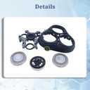 S3000 Replacement Head Holder Compatible with Philips Norelco Aquatec Shavers,Razor Blades for S3000 Series S3206 S4303