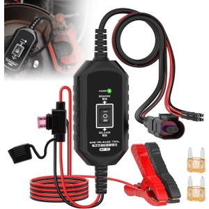 EPB Emergency Release Tool, Quick Braking & Release Dual-Channel Control Electronic Parking Brake Tool with 4 Protections, 2 Connect Ways for Most Vehicles