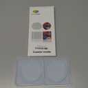 4 PCS Thickened Coaster Resin Molds, Coaster Silicone Molds for Epoxy Resin, Epoxy Resin Molds for DIY Resin Coasters Bowl mats, Candle Holders, Home Decoration