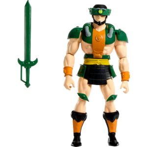 Masters of the Universe Origins Action Figure 200X Cartoon Collection Tri-Klops, 5.5 Inch 1980s Motu TV Toy, Detailed Design Turnable Visor & Sword
