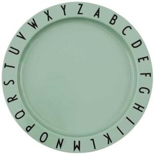 Design Letters Eat & Learn Unbreakable Plate Tritan | BPA Free Reusable Kids Plate for Baby Feeding |Design in Denmark Sturdy Dinner Plates for Toddler |Children Tableware & Dinnerware Dishwasher Safe