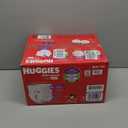 Huggies Size 5 Baby Diapers, Little Movers HuggFit 360 Baby Diapers with 360 Waistband, Size 5 (27+ lbs), 56 Count, Packaging May Vary