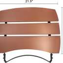 Side Shelves Upgrade Plus Big Green Egg Accessories, Composite 3 Slat Egg Mates for XLarge Big Green Egg with Folding Side Shelves Replacement Parts Grill