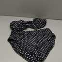 Blooming Jelly Womens High Waisted Bikini Set Tie Knot High Rise Two Piece Swimsuits Bathing Suits (X-Large, Polka Dot)