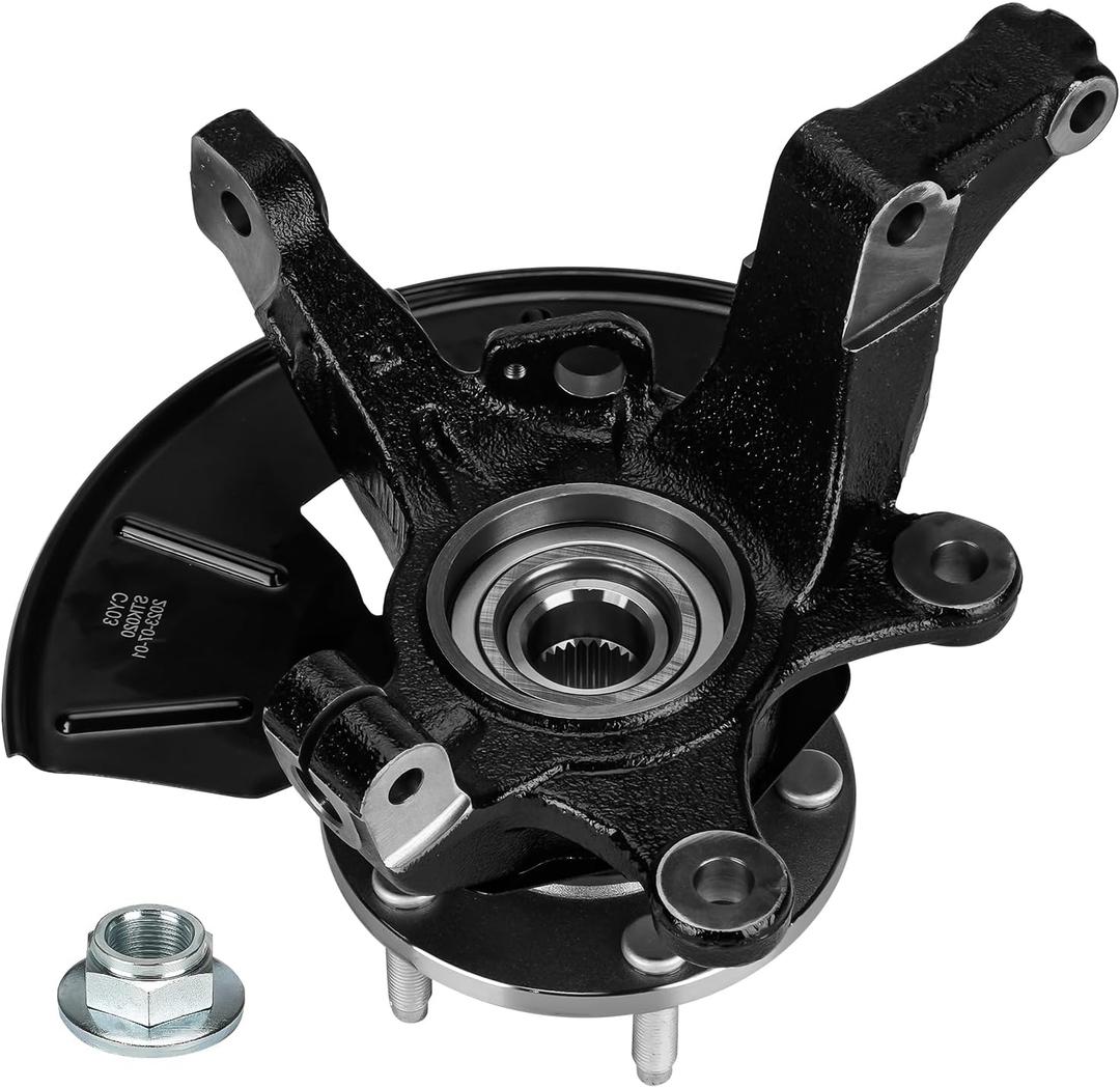 TadaMark Front Left Steering Knuckle & Wheel Bearing Hub Assembly Fit for Ford Escape 2005-2012, fit for Mercury Mariner 2005-2011 fit for Mazda Tribute Replace for 698405 698-405 Driver Side