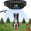 GPS Wireless Dog Fence System Electric Fence for Dogs Training Collar with 3 Warning Modes - Radius Up to 33-9999 Yards Wireless Fence Only Outdoor Use