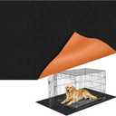 Mat for Under Dog Crate Washable Dog Crate Mat Pet Mats for Floor Waterproof Dog Mat Non-Slip Pads for Kennel Training Protect Floors (47" x 31.5" x 0.22")