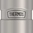 THERMOS Stainless King Vacuum-Insulated Compact Bottle, 16 Ounce, Matte Steel