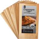 Bigger 12 PK, Cedar Planks for Grilling Salmon,11"x 5.5" Better Smoking, Add Best Smoky Flavor to Salmon, Veggies, Restaurant Quantity