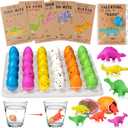 Valentines Day Gifts for Kids, 30Pcs Hatching Dinosaur Eggs Cards Bulk, Novelty Dino Toys Valentine Exchange Gift for Boys Girls Toddler School Class Classroom Party Favors