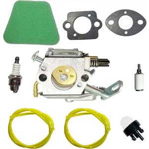 Carburetor with Air filter kits for McCulloch 3200 3205 3210 3516 32cc 35cc 38cc Chainsaw CS6MHO35UB24RA