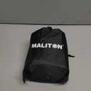 Maliton Inflatable Travel Foot Rest Pillow, Kids Airplane Bed, Adjustable Height Leg Pillow for Air Travel, Make a Flat Bed for Kids and Toddlers, Great for Airplane, Train, carGrey, 1 Pack