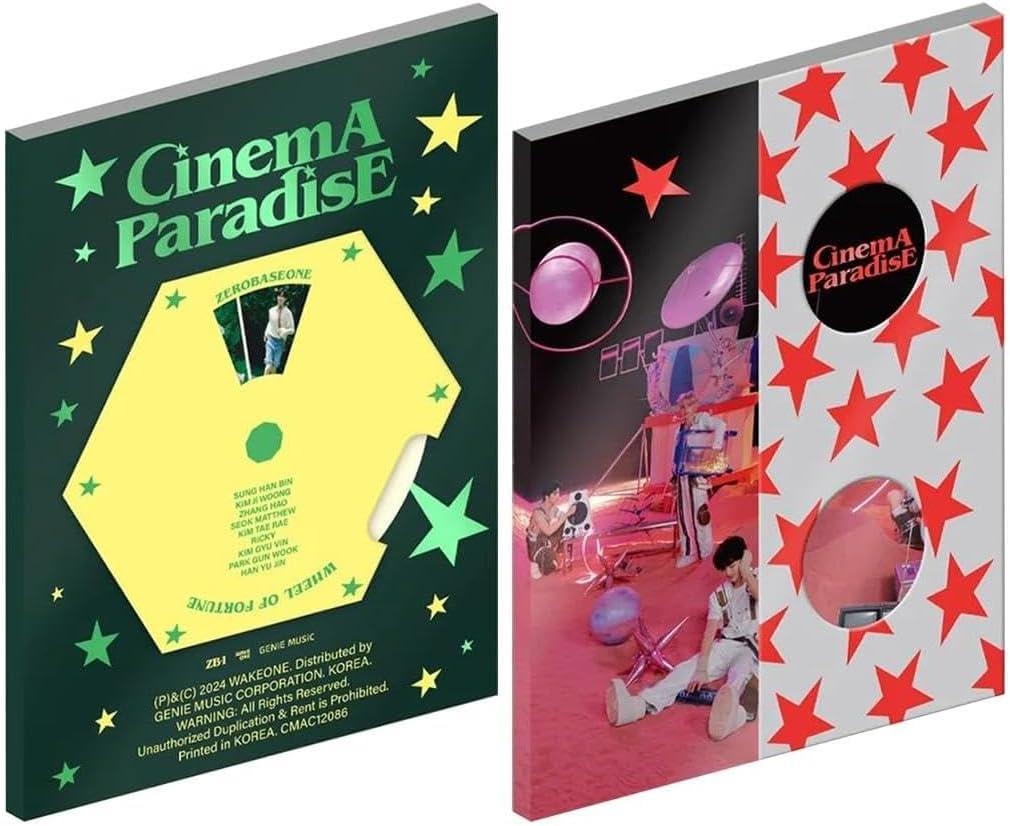 ZEROBASEONE ZB1 CINEMA PARADISE 4th Mini Album 2 Ver Set (SF VER + ROMACNE VER SET)