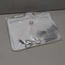 GE Ultra-Thin Amplified TV Antenna, 4K Ready 1080P Digital HDTV UHF VHF, Long Range Indoor TV Antenna, Amplifier with LTE Filter, Reversible Black/White Finish, 48862