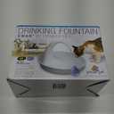 Pioneer Pet Swan Pet Drinking Fountain for Cats and Dogs - 80oz Capacity, Great for Multiple Pets  Great for Pets Who Love the Faucet - Bubbler and Bowl Dispenser Design Keeps Water Moving
