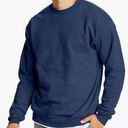 Hanes Men's EcoSmart Fleece, Pullover Crewneck Sweatshirt, 1 or 2 Pack, L