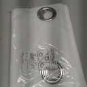 NICETOWN White Sheer Curtains 84 inches Long - Home Decoration Grommet Airy & Lightweight Elegant Window Treatments with Light Filtering for Bedroom/Living Room (2 Panels, W54 x L84)