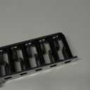 2 Pack Hat Organizer for Baseball Caps, Hat Rack for Wall Hold Up to 20 Hats, Hat Holder with Strong Adhesive and Screws, Hat Organizer Wall Mounted Hat Hanger Display for Door Closet Bedroom(B-Black)