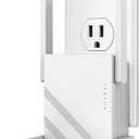 2026 1.2Gbps WiFi Extender Signal Booster, Up to 12880 Sq. Ft, Dual Band(5GHz/2.4GHz), Easy Setup WiFi Range Extender for Home with Ethernet Port, Stable Speed Repeater with 100+ Devices (White)