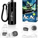 Hearprotek Concert Ear Plugs, 2Pairs Reusable high Fidelity Musician Ear Plugs for Concerts Loud Music-Noise Reduction Ear Protection earplugs for Rave,Festival,Music,Tinnitus Relief