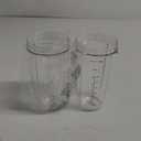 Replacement Parts 32oz Blender Cups (2 Packs) Replacement Blender Cups Compatible with NutriBullet 600w and 900w Blender