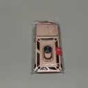 Janmitta Case for iPhone 16 Pro Max Phone Cover Built in Slide Camera Lens Cover+Screen Protector,Heavy Duty Shockproof Full Body PhoneCase with Finger Ring Holder Kickstand,Rose Gold