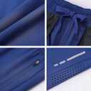 Men's Athletic Running Shorts Quick Dry Workout Gym Shorts 7" Lightweight Sports Active Training Tennis Hiking Shorts (Blue, S)