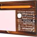 Thank You Gifts for Assistant Principal, Assistant Principal GiftsOffice Decor, Graduation Christmas Birthday Gifts for Assistant Principal,Retro Self-Stick Note Pad Holders XB480