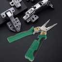 Alipis 8-in-1 Wire Strippers with Voltage Tester - Stainless Steel Multi-Functional Wire Stripping and Crimping Tool with Non-Slip Handle for Electricians Diy and Car Repairs