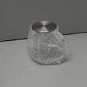 CNGLASS One-Touch Glass Teapot with Stainless Steel Filter Lid,20oz(600ml) Glear Tea Kettle Stovetop Safe,Borosilicate Glass Tea Pots for Loose Leaf Tea