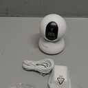 blurams Security Camera 2K, Baby Monitor Dog Camera 360-degree for Home Security w/Smart Motion Tracking, Phone App, IR Night Vision, Siren, Works with Alexa & Google Assistant & IFTTT, 2-Way Audio