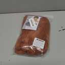 Long Orange Braided Wig with Bangs for Women's Parties and Halloween