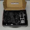 Retractable Ratchet Straps with Soft Loops (4 Pack)-(1,500lb Break Strength)-1 Inch x 12 Feet Heavy Duty Auto Self Retracting Tie Down Strap for Truck, Cargo Trailer, Motorcycle, Rad & More