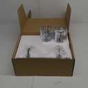 Ralbay Modern Vanity Lights - 2-Light Black Crystal Bathroom Wall Fixtures